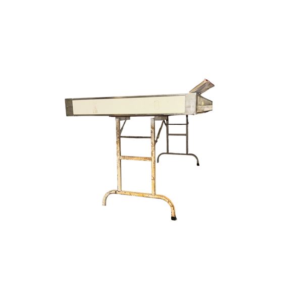 Large Working Table Approx. 6' L x 3' x 35" H (Last Day Pick Recommended - Bidder Responsible For Re
