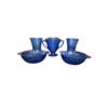 Image 3 : Cobalt Blue Glass Pitcher & Drinkware Set