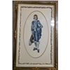 Image 2 : Framed Pair of Victorian-Style Needlepoint Figures – Boy & Girl