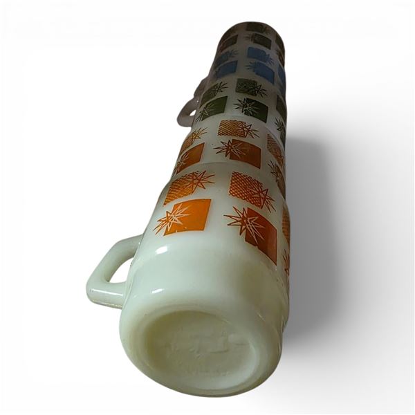 5 Vintage Anchor Hocking Fire King Milk Mugs