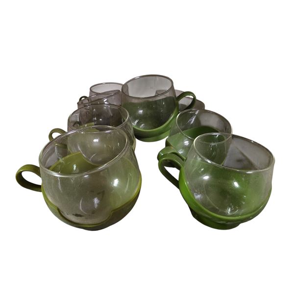 9 Vintage Melitta Tea Cups