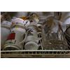 Image 5 : Shelf Lot of Mixed Coffee Mugs, Cups, and Glass Mugs