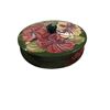 Image 1 : Moorcroft England Tube-Lined Floral Lidded Trinket Box