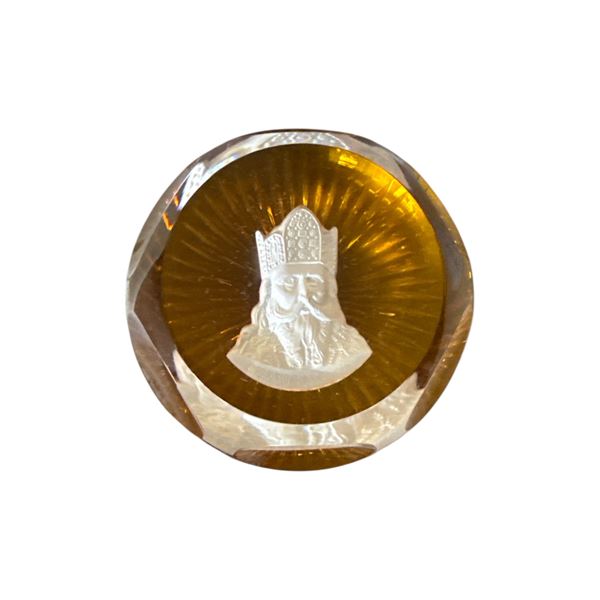 The Franklin Mint Cameos in Crystal Honouring "The Great Leaders of History"