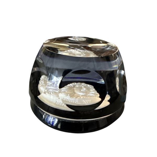 The Franklin Mint Cameos in Crystal Honouring "The Great Leaders of History"