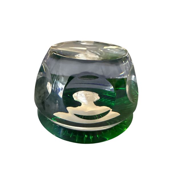 The Franklin Mint Cameos in Crystal Honouring "The Great Leaders of History"