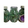 Image 2 : 3 Jars of Glass Marbles