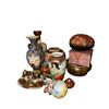 Image 3 : Asian Decorative Vases, Cloisonne & Salt/Pepper Set - Group
