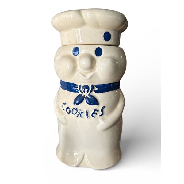Vintage Pilsbury Doughboy Cookie Jar - 14"h