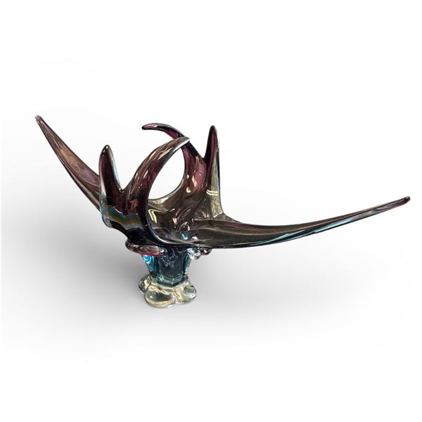 Vintage Art Glass Bowl