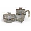 Image 1 : Vintage Pyrex Flameware Double Boiler & Percolator