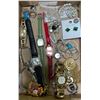 Image 1 : Vancouver - Box full of Vintage Jewellery, includes watches/earrings/Rings & More