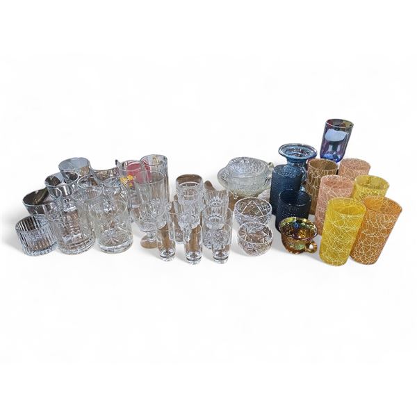 Vancouver - Large group of assorted Glassware & Crystalware (approx. 25 pcs)