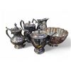 Image 1 : Vancouver - 5-pcs Silver Plated Tea Set, includes E.P. Copper, Rogers ESPN, & More