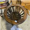 Image 3 : Vancouver - Group of 3 Assorted Vintage Wooden Furnitures, includes Circular Twist Fern Stand, Desk 
