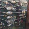 Image 2 : Vancouver - Vintage Wooden Display Collection of Antique Souvenirs Spoons (approx. 50 pcs)