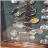 Image 4 : Vancouver - Vintage Wooden Display Collection of Antique Souvenirs Spoons (approx. 50 pcs)