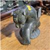 Image 2 : Vancouver - Soapstone Esquimo Inuit Art Bear (Hears slightly broken), approx. 5" H