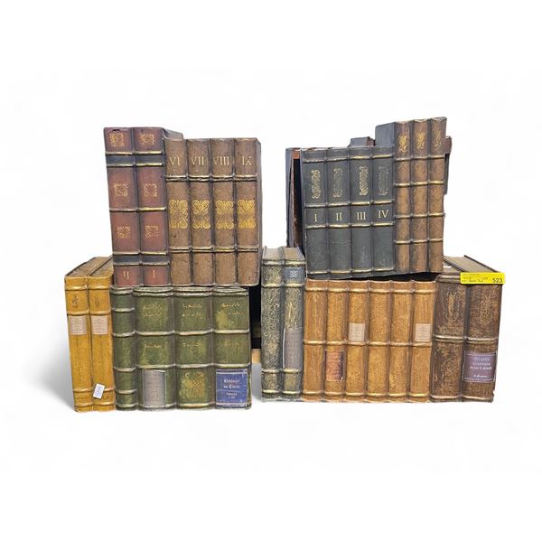 Vancouver - Group of Movie Set Dec Antique Books Panels Set (approx. 8 pcs)