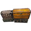Image 1 : Vancouver - Group of 4 Vintage Decorative Travel Chests