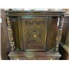Image 2 : Vancouver - Vintage Jacobean Style Renaissance Revival Cabinet, approx. 38" x 16" x 63")