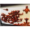 Image 3 : Vancouver - Decorative Framed Chinese Dragon Wall Plaque, approx. 52" H x 25" W