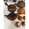 Image 2 : Vancouver - Collection of Vintage Chinese Clay Teapots Pottery & Rice Bowl