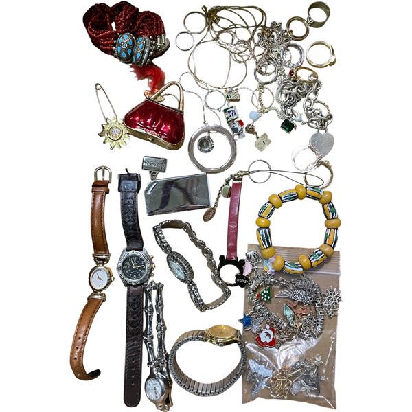 Vancouver - Tray full of Misc. & Assorted Watches & Jewellery