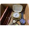 Image 2 : Vancouver - Tray full of Vintage Watches, Travel Alarm Clock & More