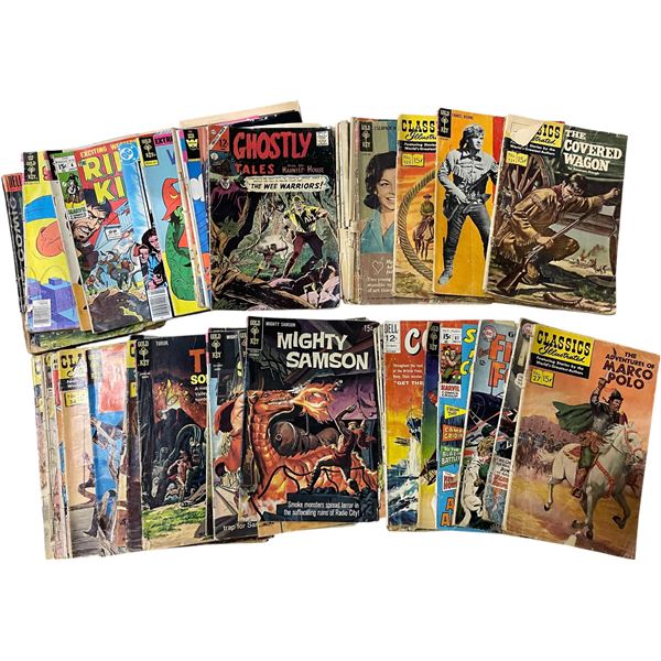 Vancouver - Large group of Comic Books from 1950's & 1960's - includes  Classics Illustrated, Gold K