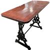 Image 1 : Vancouver - Antique Industrial Cast Iron Sewing Machine Base Table (approx. 44" x 19" x 30")