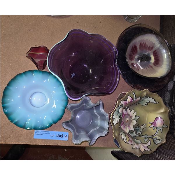 Vintage art deco bowls