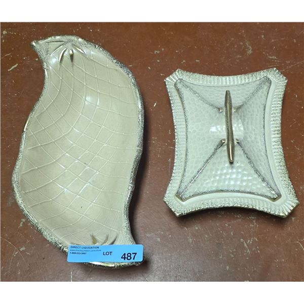 Two pieces of vintage Orig Pottery