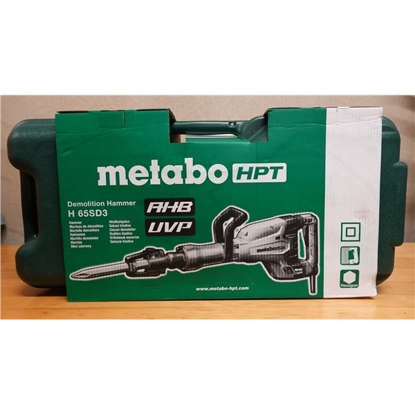 Metabo HPT H65SD3 Demolition Hammer in Hard Case New