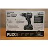 Image 4 : Flex FX1131-1A Brushless Compact Drill Driver Kit w/ Battery New in Box
