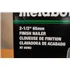 Image 3 : Metabo HPT NT 65M2 Finish Nailer New in Box (Tool Only)
