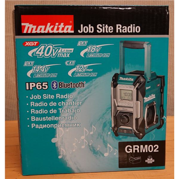 Makita GRM02 Job Site Radio New in Box