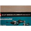 Image 3 : Makita XT288T Combo Kit w/ Hammer Drill, Impact Driver, 2 Batteries & Case New in Box