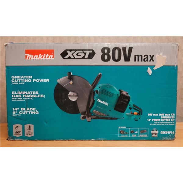 Makita GECO1PL4 Power Cutter Kit w/ 4 Batteries & Charger New in Box