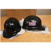 Image 2 : Qty 10 ERB Black Construction Hard Hats New in Box