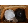 Image 7 : Qty 10 ERB Black Construction Hard Hats New in Box
