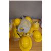 Image 4 : Qty Approx. 15 Yellow & Red Construction Hard Hats New