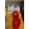 Image 5 : Qty Approx. 15 Yellow & Red Construction Hard Hats New