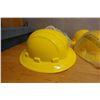 Image 9 : Qty Approx. 15 Yellow & Red Construction Hard Hats New