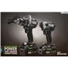 Image 2 : Flex FXM202-2G Hammer Drill & Impact Driver Kit w/ 2 Batteries & Charger New in Box