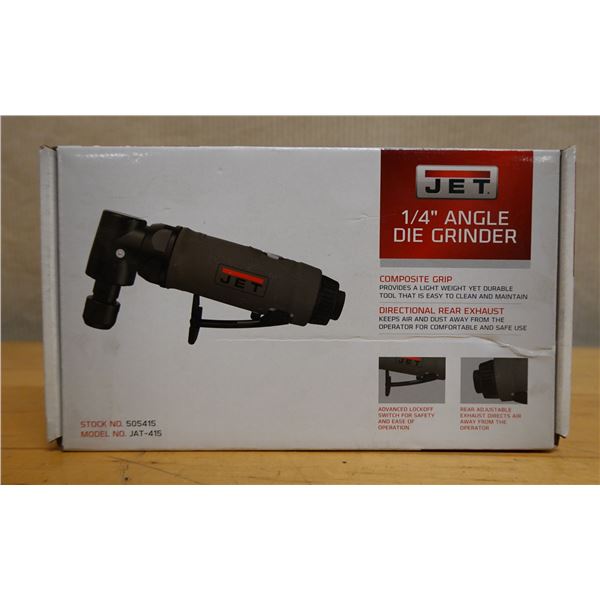 JET JAT-415 1/4" Angle Die Grinder New in Box (Tool Only)