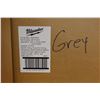 Image 3 : Qty 72 Milwaukee 48-73-4231 Grey 2-Layer Face Masks New in Box