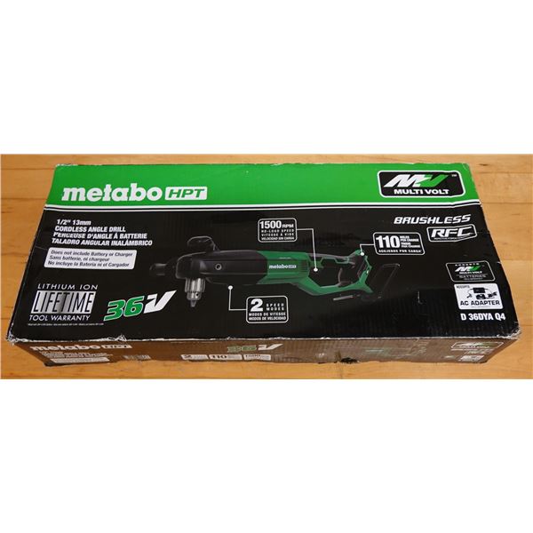 Metabo HPT D36DYA Q4 Cordless Angle Drill New in Box (Tool Only)