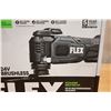 Image 2 : Flex FX4111-1A Oscillating Multi-Tool Kit w/ Battery & Charger New in Box