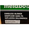 Image 3 : Metabo HPT RB18DC Q4Cordless Blower New in Box (Tool Only)